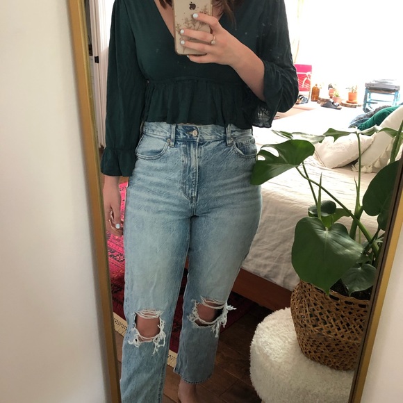 american eagle high waisted jeans - Picture 1 of 8